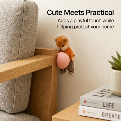 3D SquishyPup™ – The Cutest Stress Buster and Door Protector (Pack of 4 pcs)