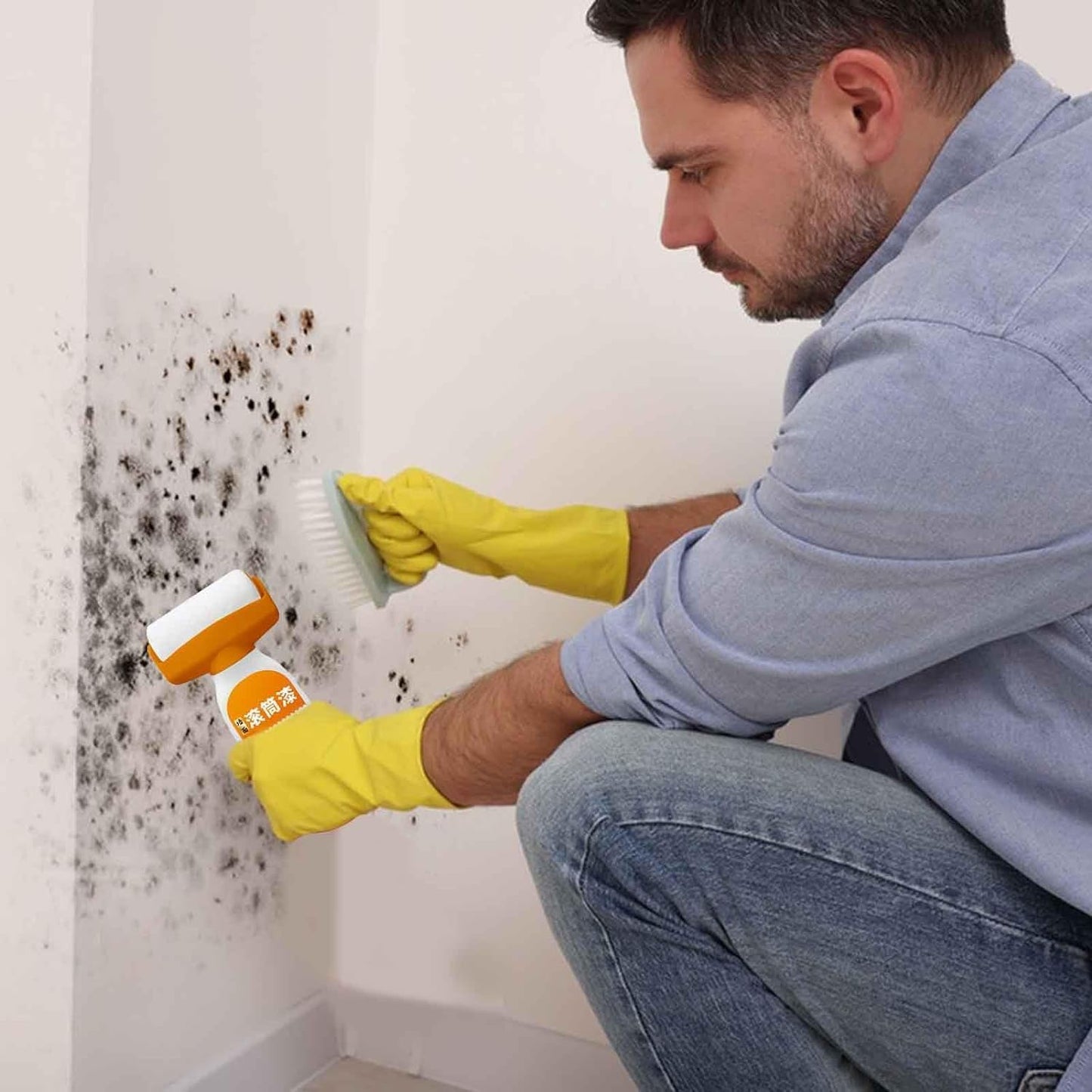 Shinebox™ DIY Wall Repair Roller - White