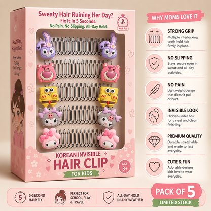 Whimsical Invisible Clips™  for Kids- 🔥 Buy 5 Get 5 FREE – Limited Stock