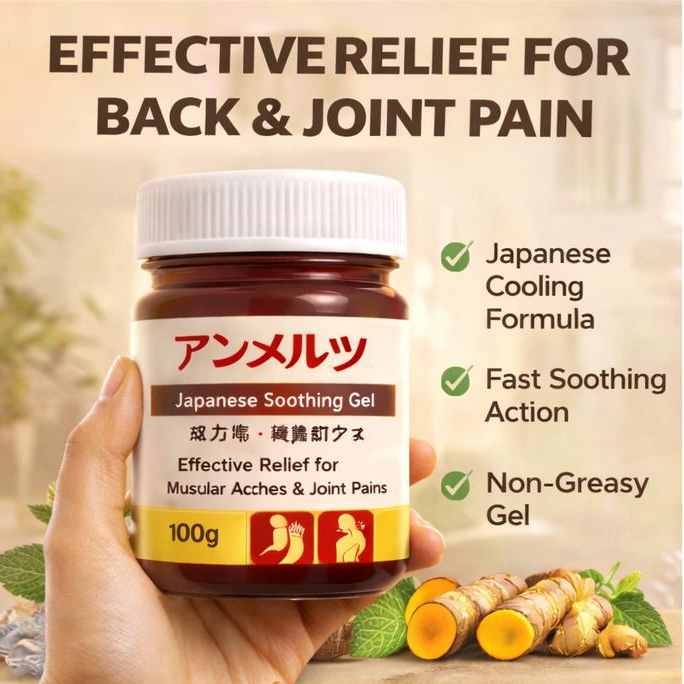 Japanese Soothing Pain Relief Gel - BUY 1 GET 1 FREE