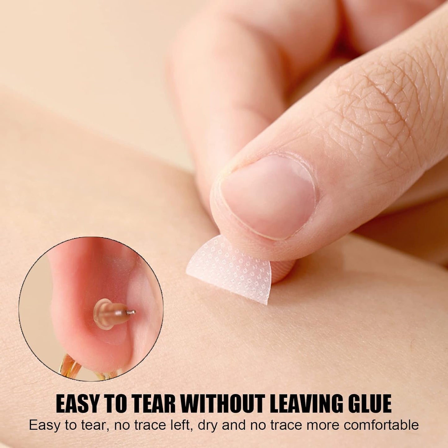Premium Earlobe Support Patches (100 PCS)