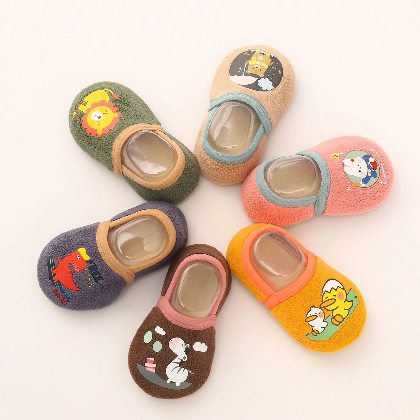 Adorable Non-Slip Toddler Socks™ (Pack of 3 pairs)